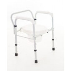 Steel Folding Commode – Powder Coated