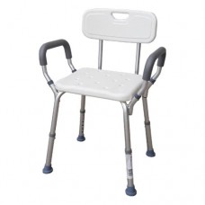 Shower Chair with Backrest and Handle