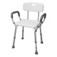 Shower Chair with Backrest and Handle